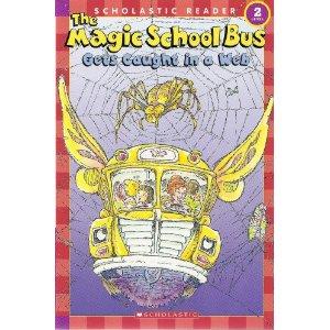 The Magic School Bus Gets Caught in a Web book cover