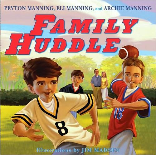Family huddle book cover