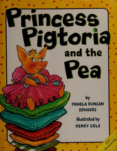 Princess Pigtoria and the pea book cover
