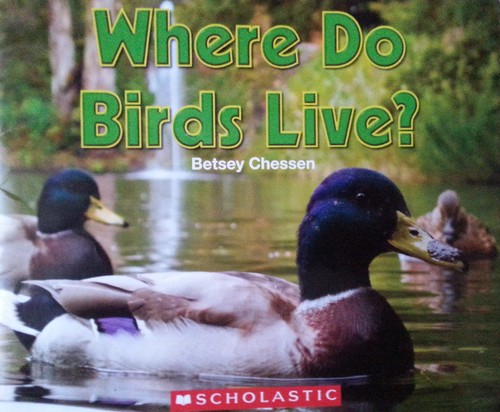Where do birds live? book cover