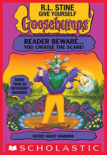 Secret Agent Grandma (Give Yourself Goosebumps #16) book cover