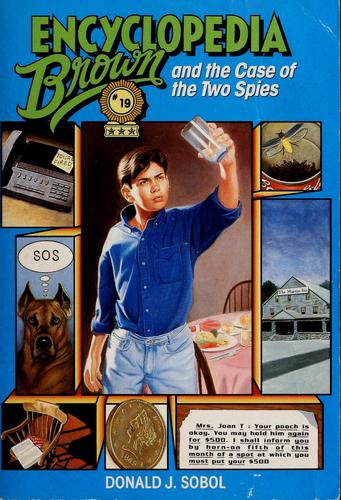 Encyclopedia Brown and the Case of the Two Spies book cover