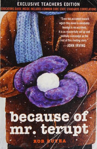 Because of Mr. Terupt book cover
