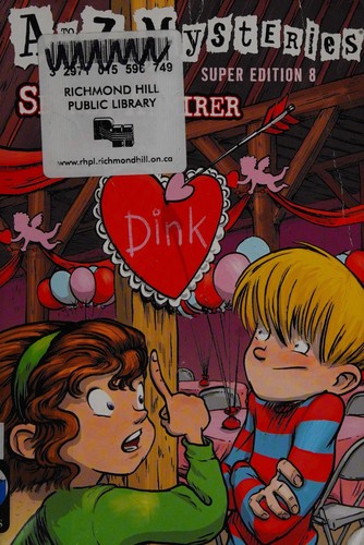 A to Z Mysteries Super Edition #8: Secret Admirer book cover