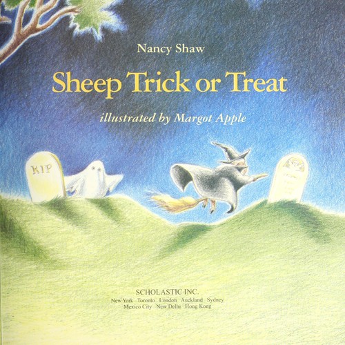 Sheep trick or treat book cover