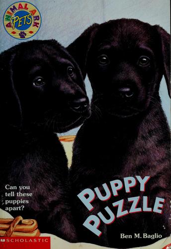 Puppy puzzle book cover