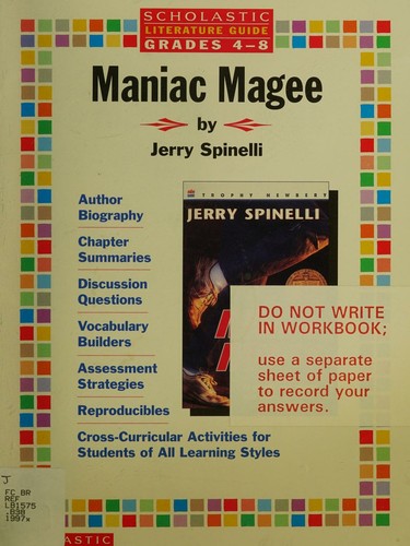 Maniac Magee book cover