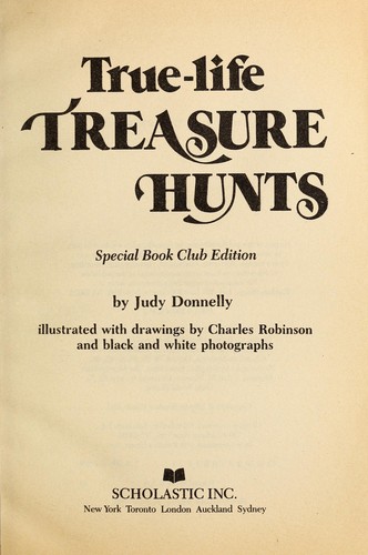 True-life treasure hunts book cover