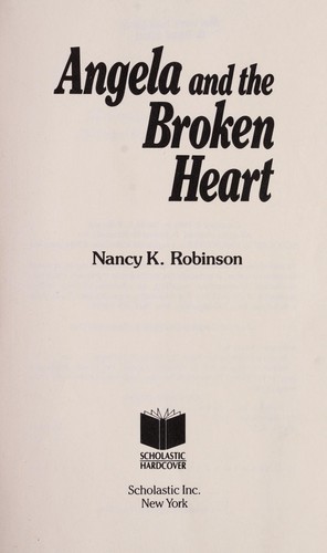 Angela and the broken heart book cover