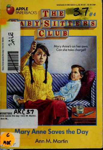 Mary Anne Saves the Day book cover