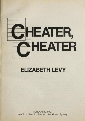 Cheater, Cheater book cover