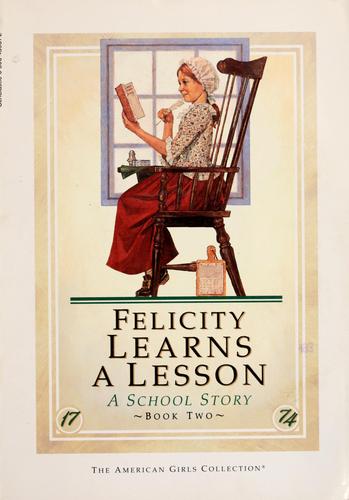 Felicity learns a lesson book cover