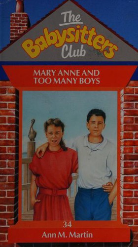 Mary Anne and Too Many Boys book cover