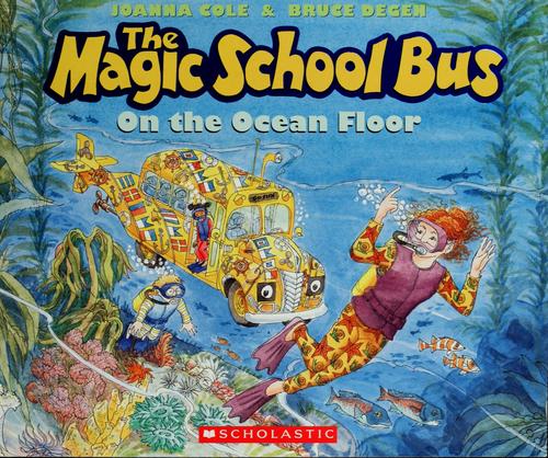 The Magic School Bus on the Ocean Floor book cover