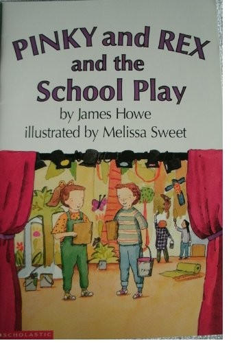 Pinky and Rex and the School Play book cover