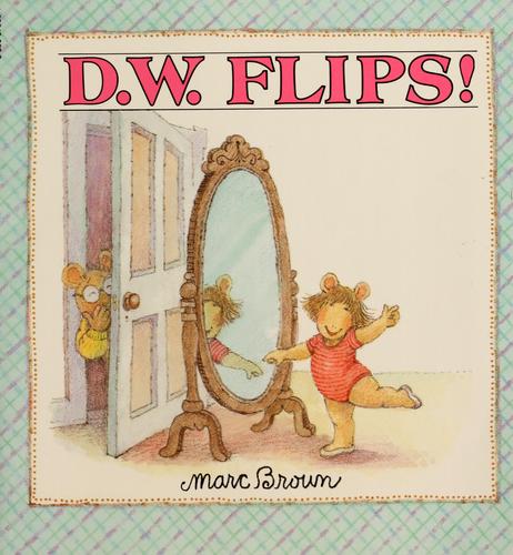 D.W. flips book cover
