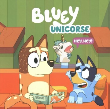 Bluey: Unicorse book cover