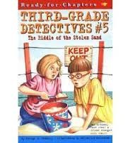 Riddle of the Stolen Sand (Third Grade Detectives) book cover