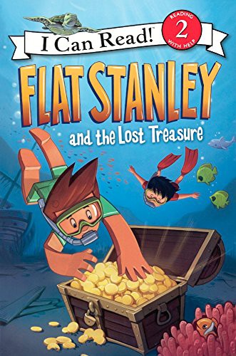 Flat Stanley and the Lost Treasure book cover