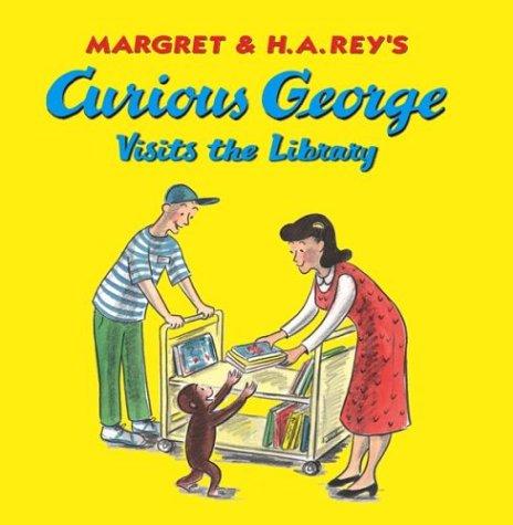 Curious George Visits the Library book cover