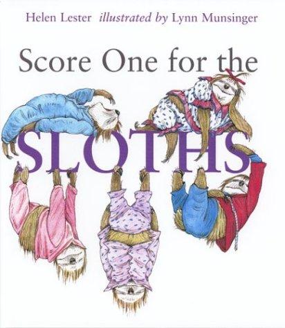 Score one for the sloths book cover