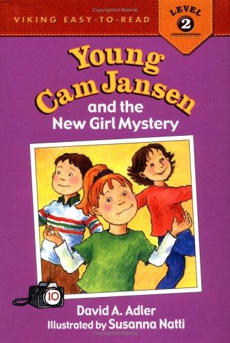 Young Cam Jansen and the new girl mystery book cover