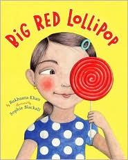Big red lollipop book cover