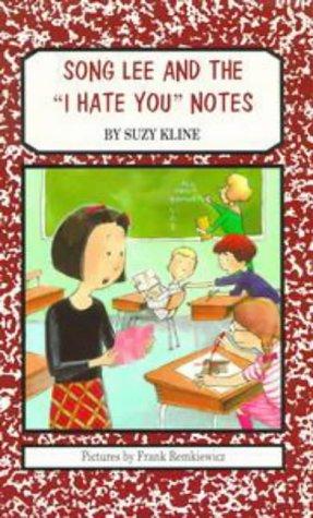 Song Lee and the "I hate you" notes book cover