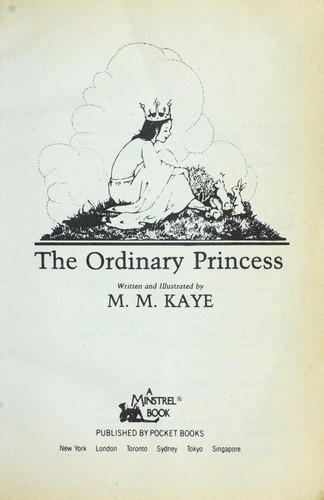 Ordinary Princess book cover