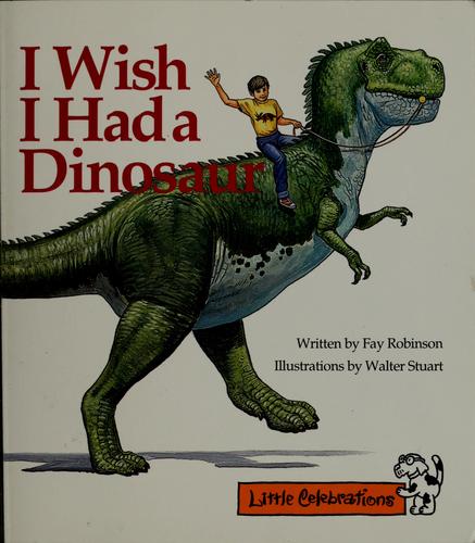 I wish I had a dinosaur book cover