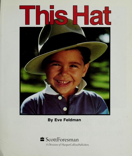 This hat book cover