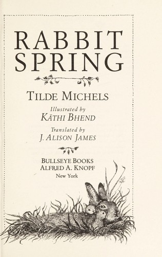 Rabbit Spring book cover