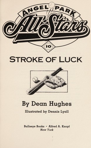 Stroke of luck book cover