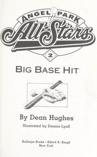 Big base hit book cover