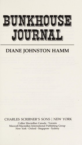 Bunkhouse journal book cover