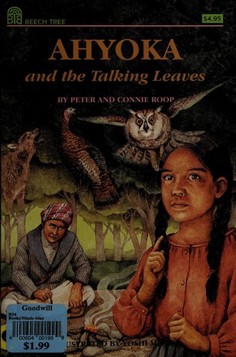 Ahyoka and the talking leaves book cover