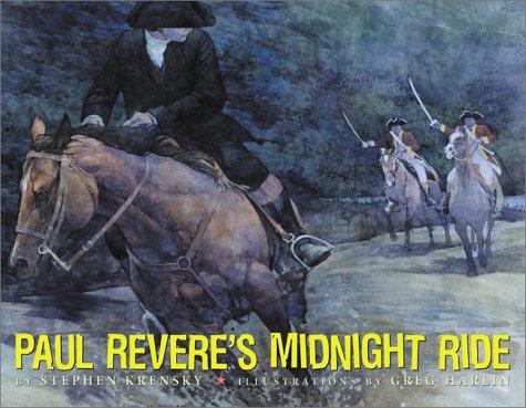 Paul Revere's midnight ride book cover