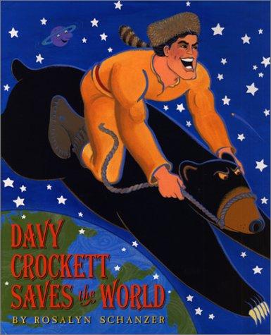 Davy Crockett saves the world book cover