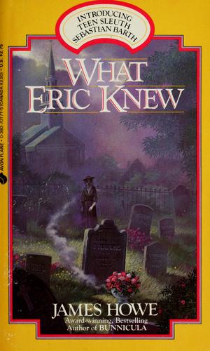What Eric knew book cover