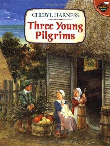 Three young pilgrims book cover
