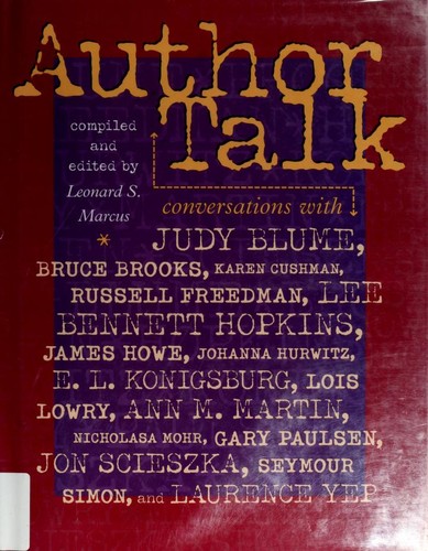 Author Talk book cover