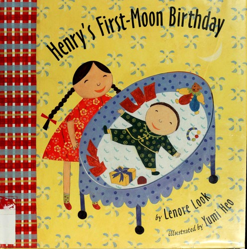 Henry's first-moon birthday book cover