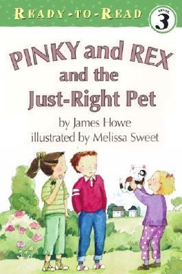 Pinky and Rex and the just-right pet book cover