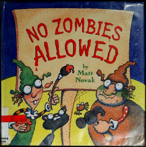 No zombies allowed book cover