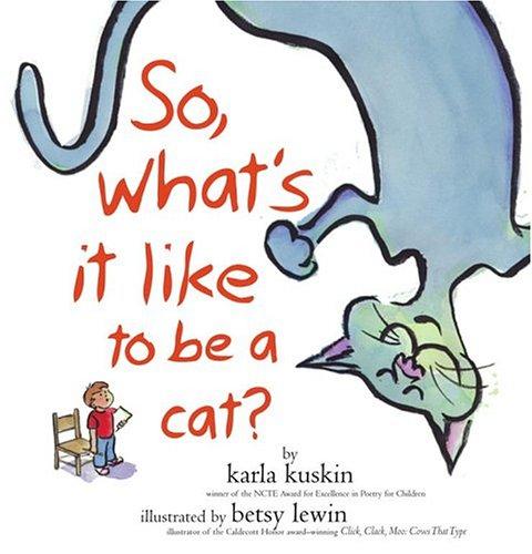 So, what's it like to be a cat? book cover