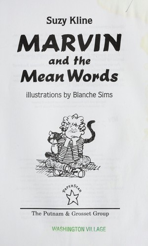 Marvin and the Mean Words book cover