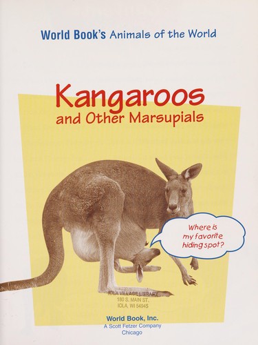 Kangaroos and Other Marsupials book cover