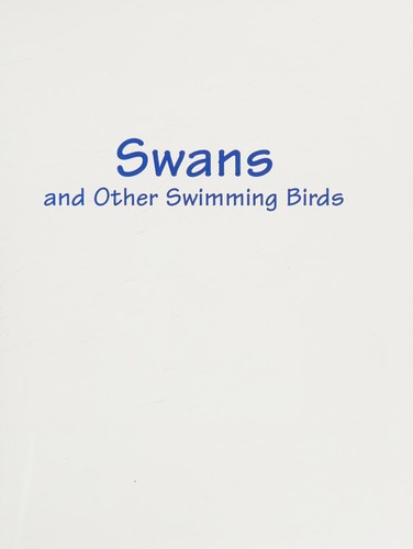 Swans and other swimming birds book cover