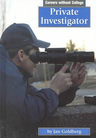 Private investigator book cover