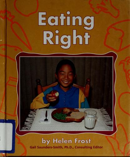Eating Right book cover